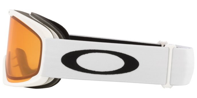 Ski and snowboard goggles Oakley O-frame 2.0 Pro L OO 7124 (712403) color bianco opaco shape mask lenses persimmon