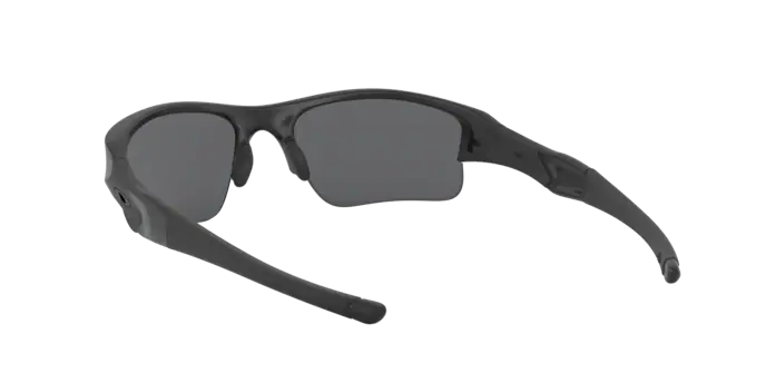 Sunglasses Oakley Flak Jacket Xlj OO 9009 (11-004) color nero opaco shape rectangle lenses grigio