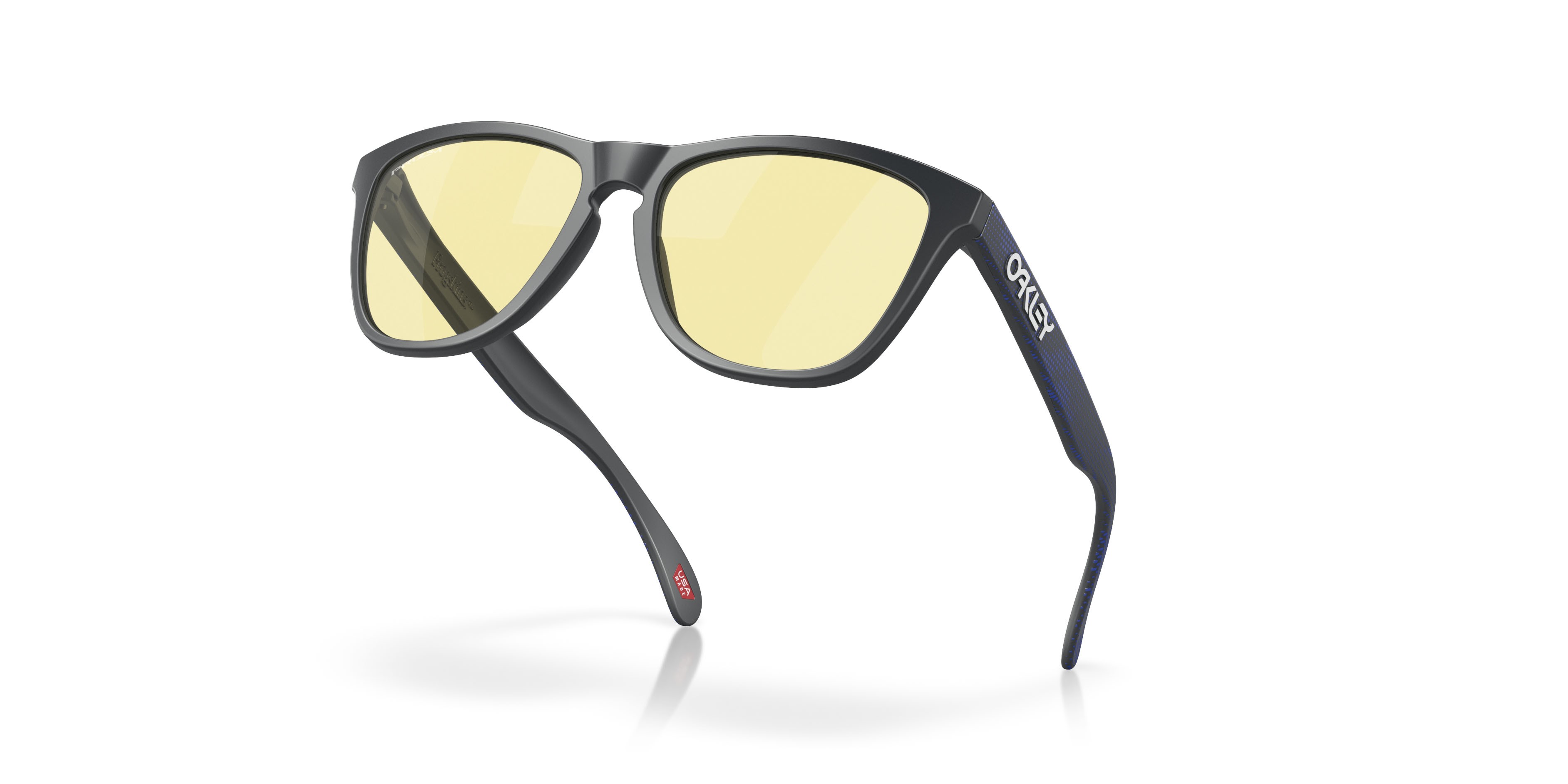 Occhiali da sole Oakley Frogskins OO 9013 (9013L4) colore carbonio opaco forma quadrato lenti prizm gaming(tm) 2.0
