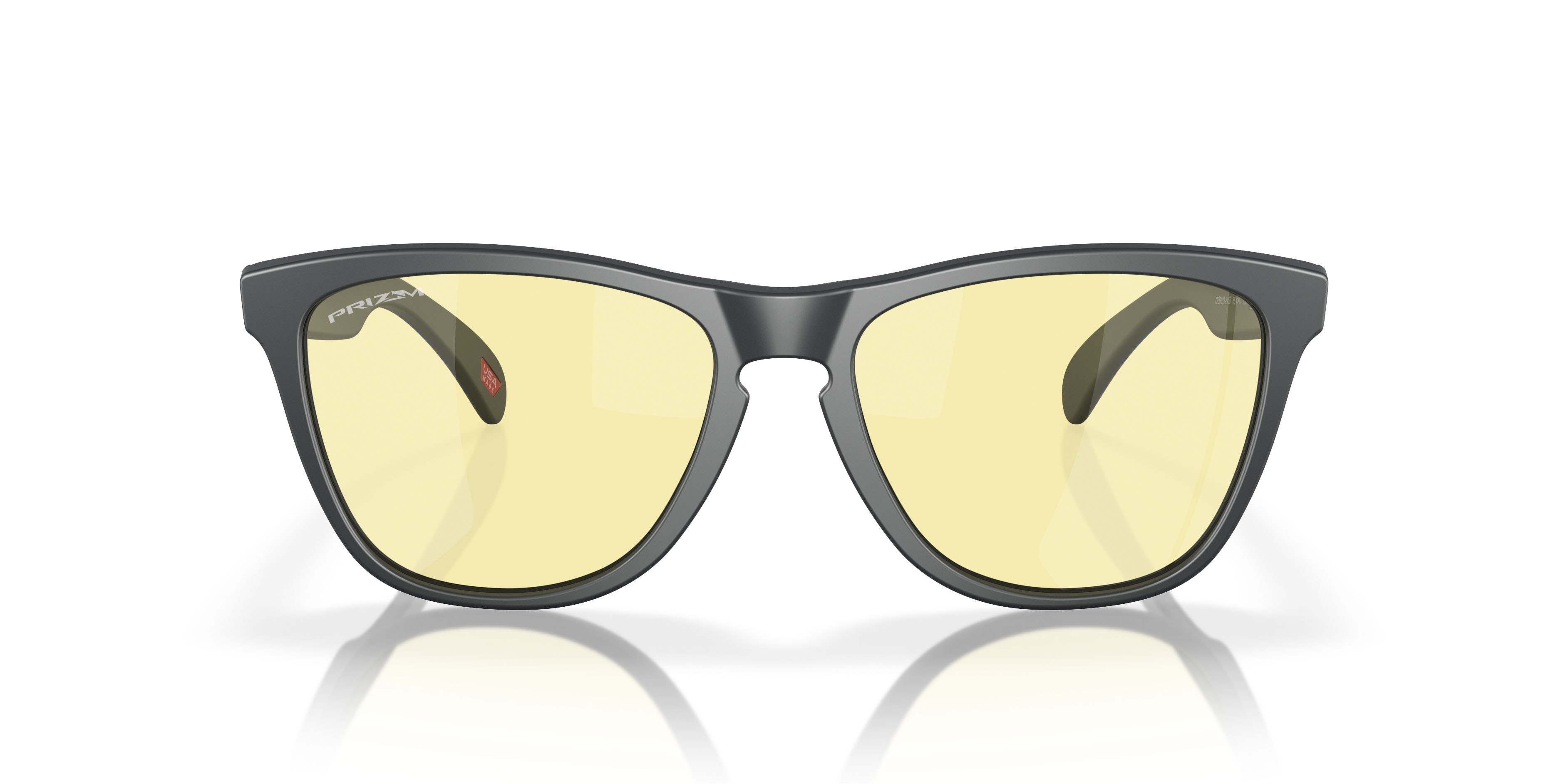 Occhiali da sole Oakley Frogskins OO 9013 (9013L4) colore carbonio opaco forma quadrato lenti prizm gaming(tm) 2.0