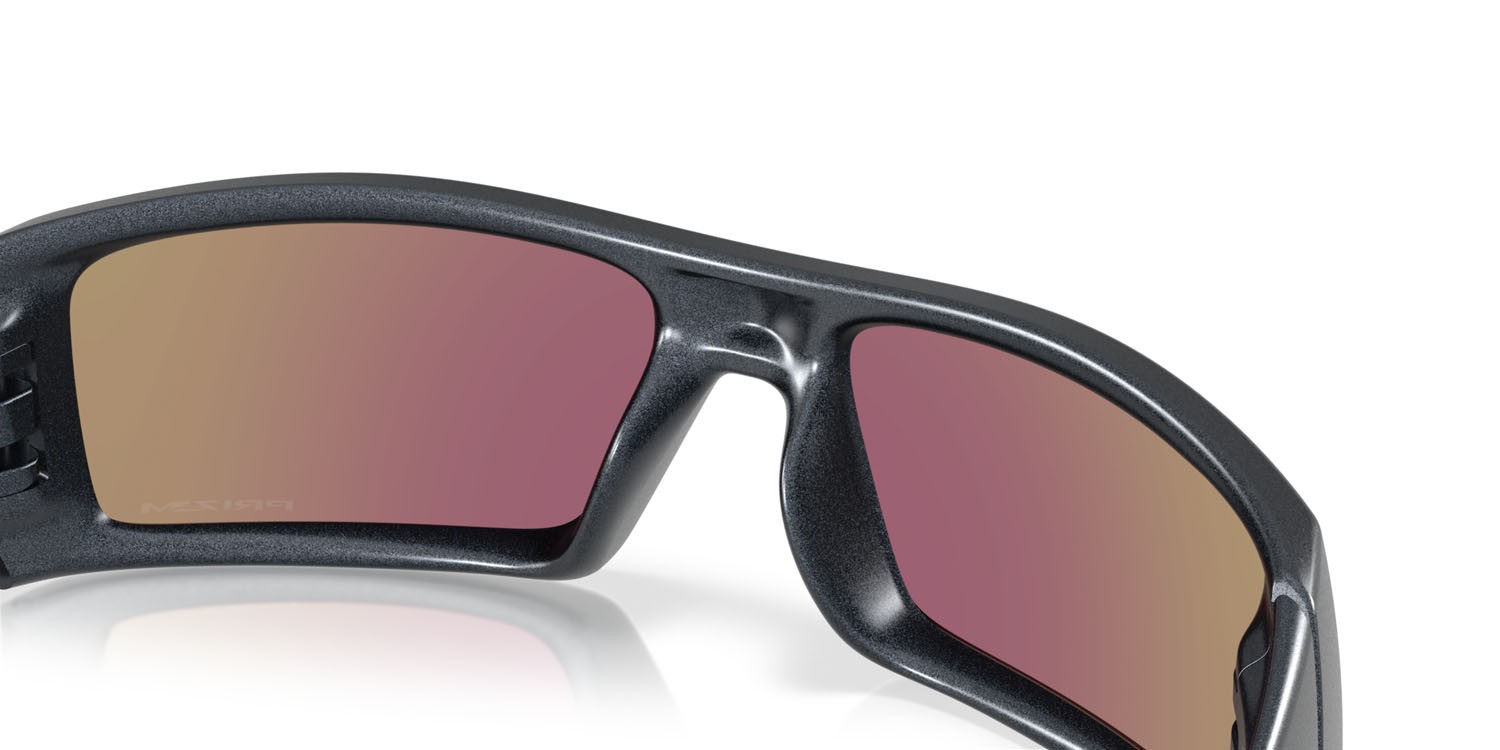 Sonnenbrillen Oakley Gascan OO 9014 (9014D4) farbe acciaio blu form rechteckig gläser prizm sapphire