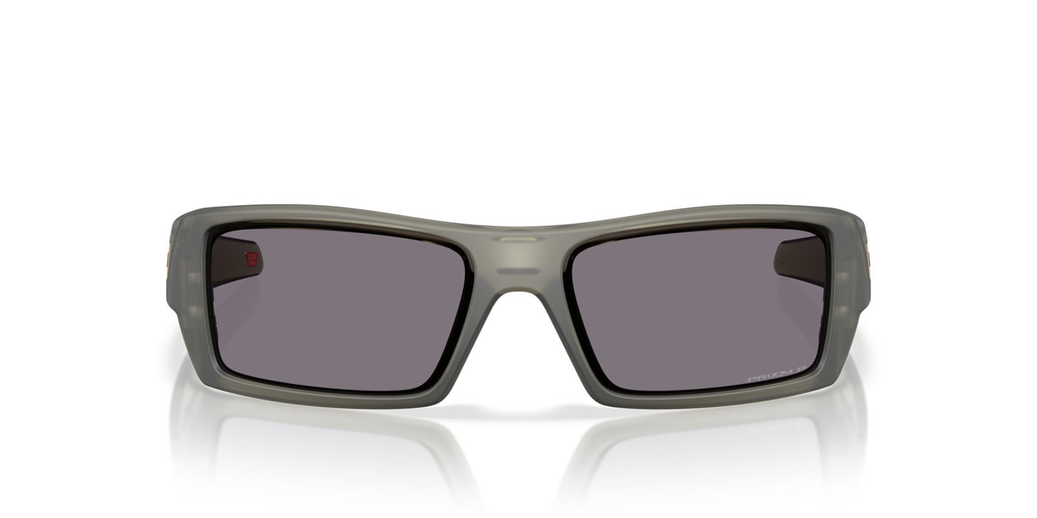 Sonnenbrillen Oakley Gascan OO 9014 (9014D5) farbe inchiostro oliva trasparente opaco form rechteckig gläser prizm grey polarized