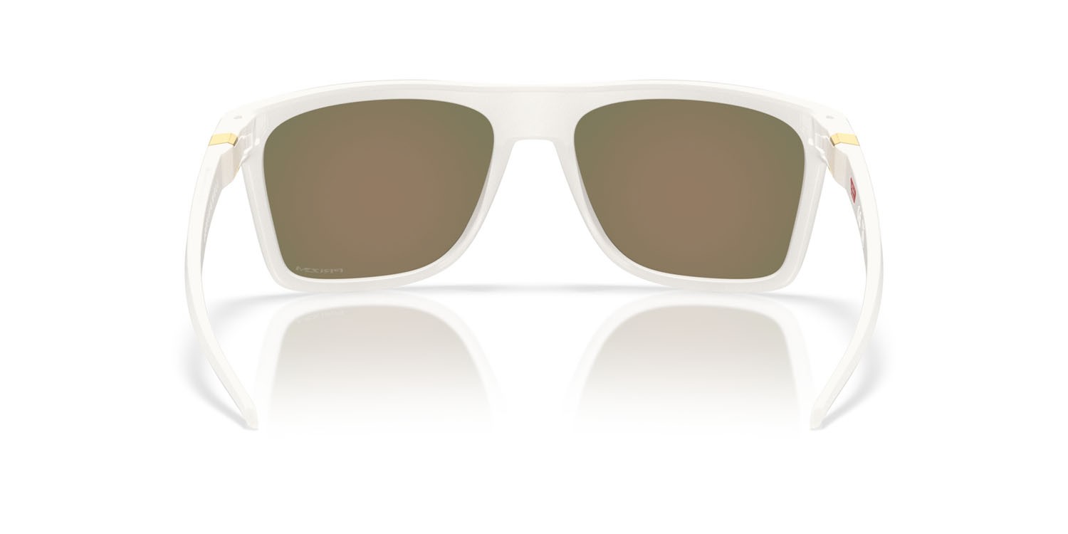 Sonnenbrillen Oakley Leffingwell OO 9100 (910020) farbe vapore opaco form rechteckig gläser prizm ruby