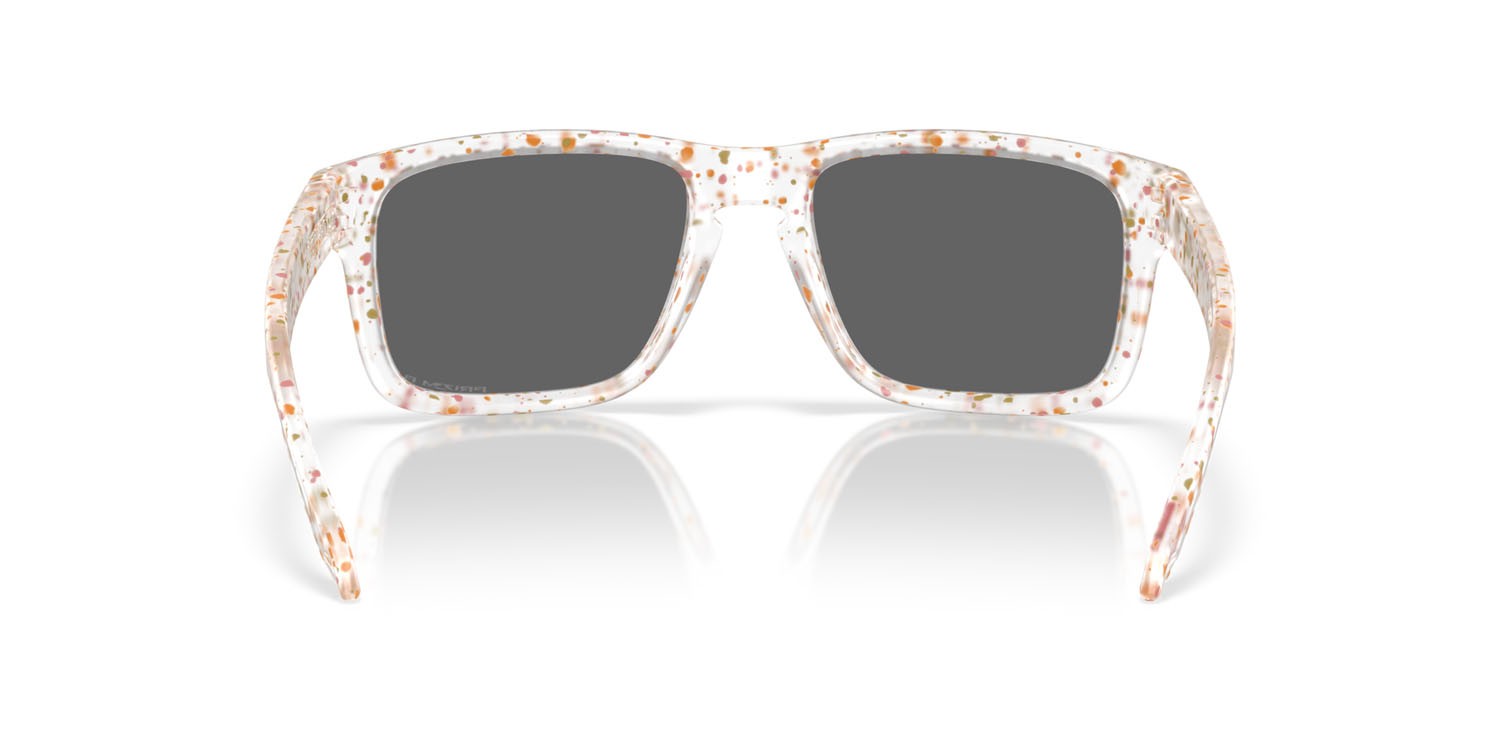 Occhiali da sole Oakley Holbrook OO 9102 (9102AG) colore clear terrazzo forma quadrato lenti prizm black polarized