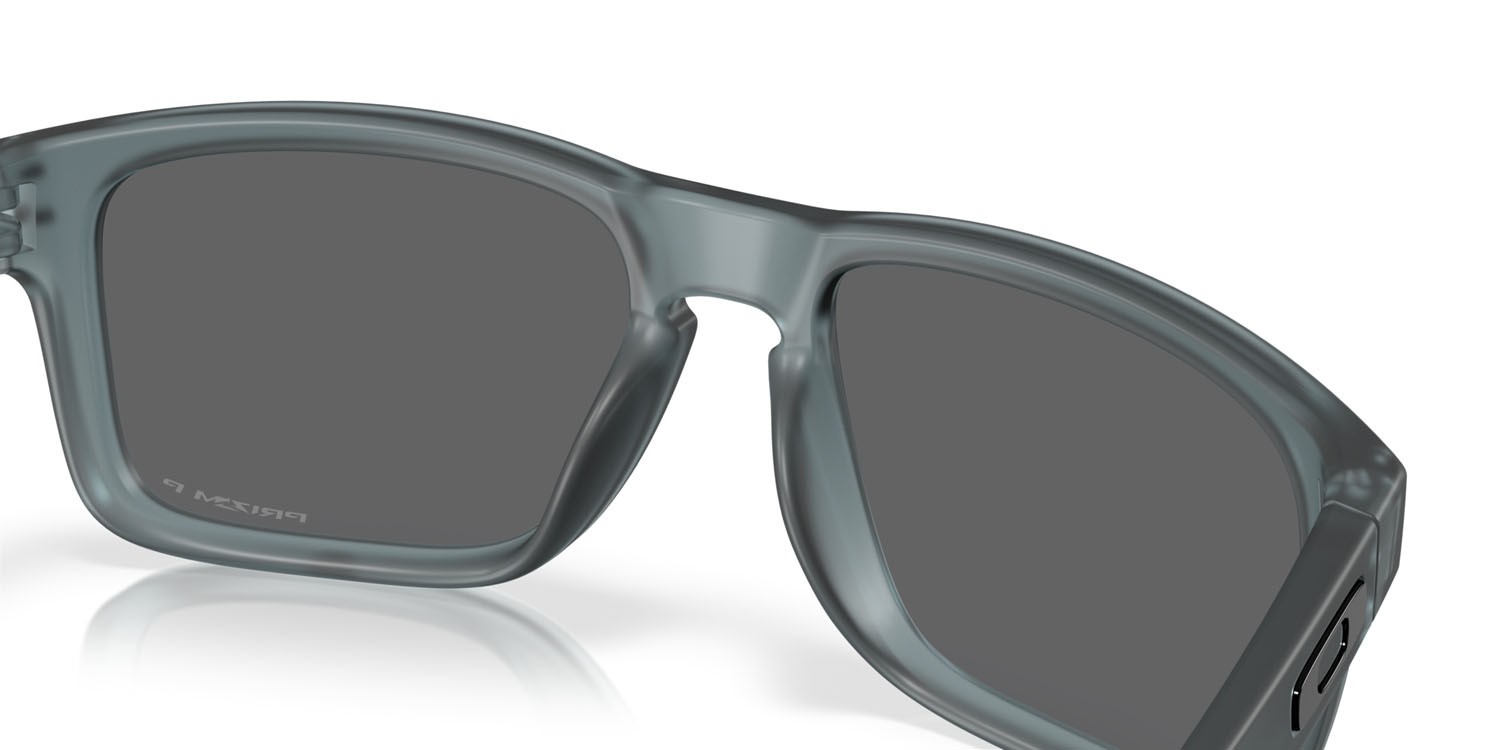 Occhiali da sole Oakley Holbrook OO 9102 (9102Z4) colore nero cristallo opaco forma quadrato lenti prizm black polarized