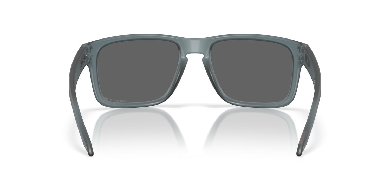 Occhiali da sole Oakley Holbrook OO 9102 (9102Z4) colore nero cristallo opaco forma quadrato lenti prizm black polarized