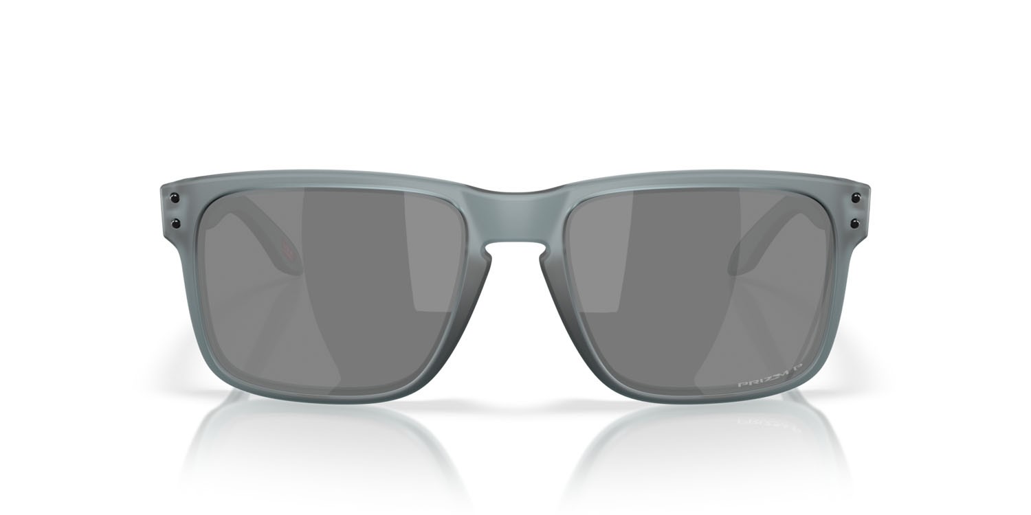 Occhiali da sole Oakley Holbrook OO 9102 (9102Z4) colore nero cristallo opaco forma quadrato lenti prizm black polarized