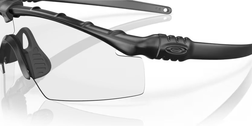 Occhiali da sole Oakley Si ballistic m frame 3.0 OO 9146 (914652) colore black forma rettangolare lenti clear