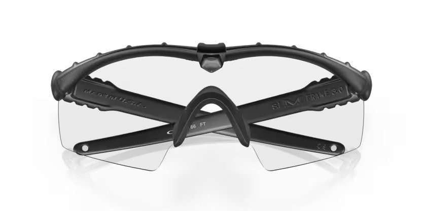 Occhiali da sole Oakley Si ballistic m frame 3.0 OO 9146 (914652) colore black forma rettangolare lenti clear