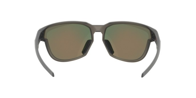 Sonnenbrillen Oakley Kaast OO 9227 (922703) farbe grigio fumo opaco form oval gläser prizm ruby