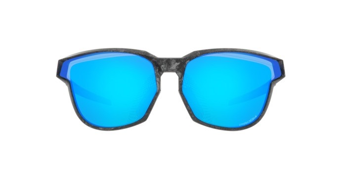 Occhiali da sole Oakley Kaast OO 9227 (922705) colore verve spacedust forma ovale lenti prizm sapphire