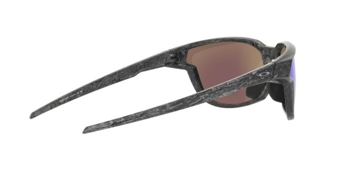 Occhiali da sole Oakley Kaast OO 9227 (922705) colore verve spacedust forma ovale lenti prizm sapphire