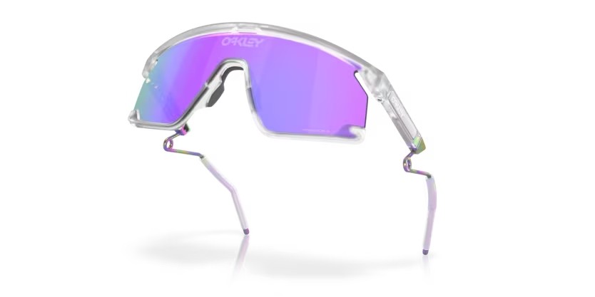 Sonnenbrillen Oakley BXTR Metal OO 9237 (923702) farbe trasparente opaco form maske gläser prizm violet