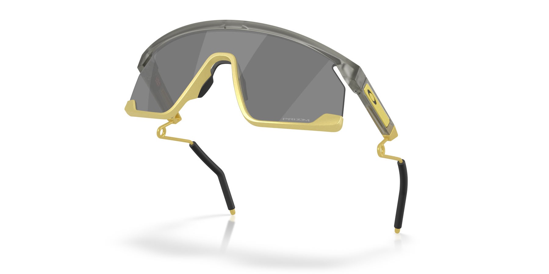 Sonnenbrillen Oakley BXTR Metal OO 9237 (923714) farbe inchiostro grigio opaco/oro vintage form maske gläser prizm black