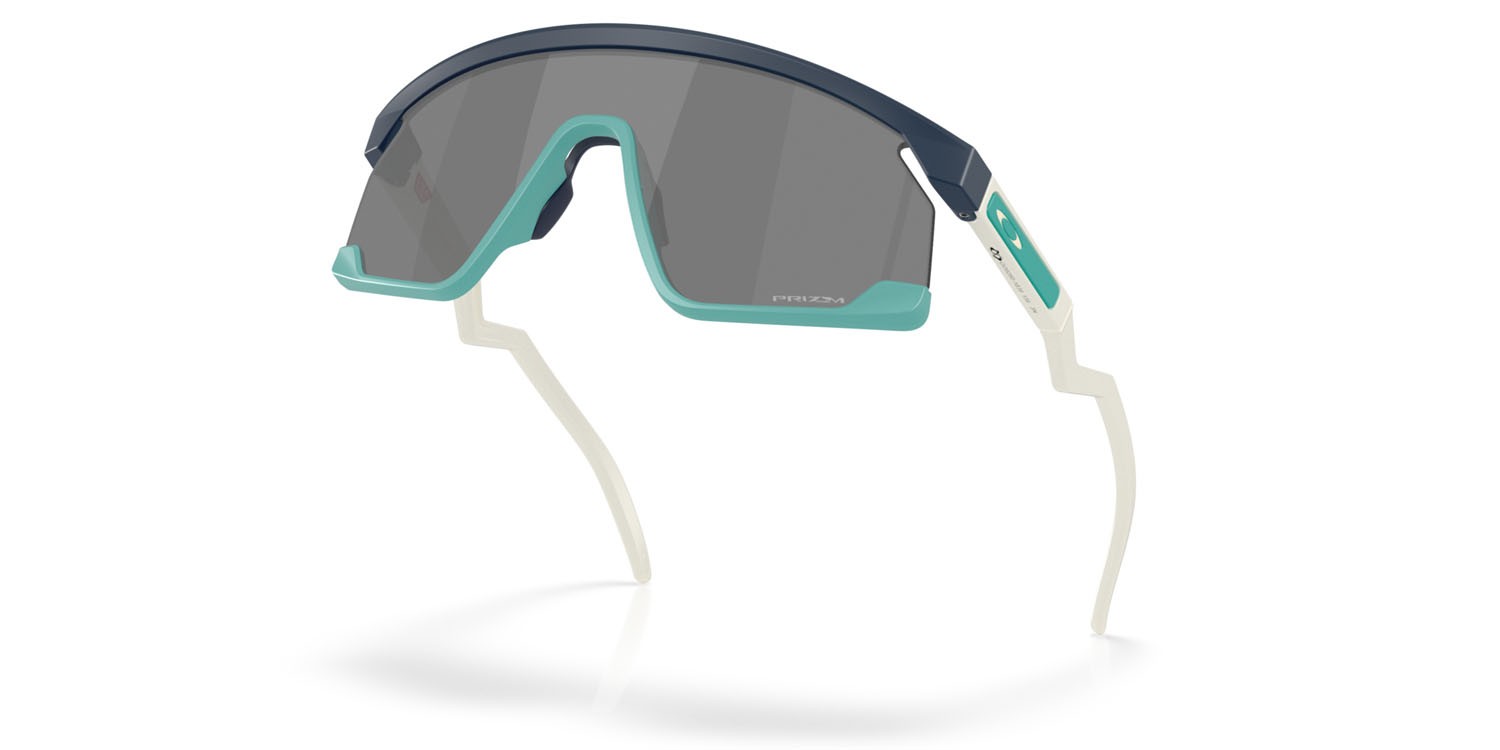 Sonnenbrillen Oakley BXTR OO 9280 (928018) farbe blu abisso opaco form maske gläser prizm black
