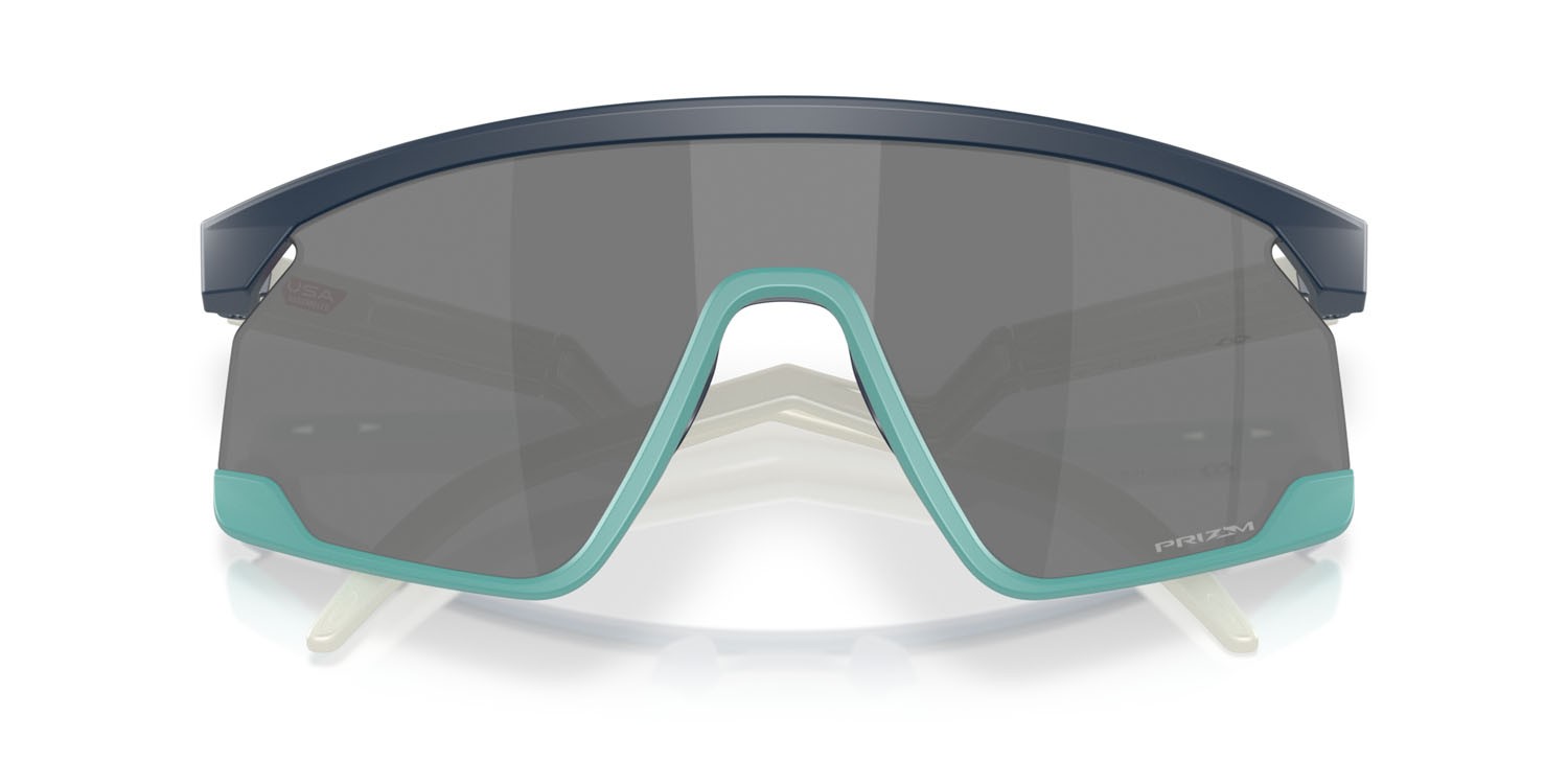 Sonnenbrillen Oakley BXTR OO 9280 (928018) farbe blu abisso opaco form maske gläser prizm black