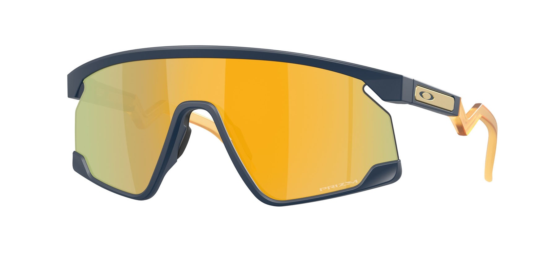 Sonnenbrillen Oakley BXTR OO 9280 (928020) farbe blu abisso opaco form maske gläser prizm 24k