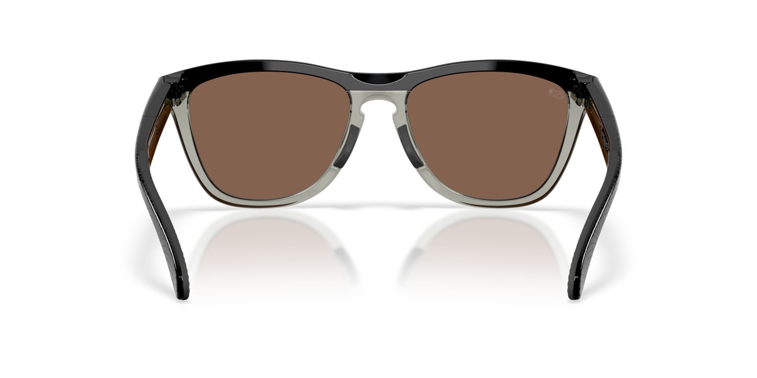 Sonnenbrillen Oakley Frogskins Range OO 9284 (928418) farbe nero opaco form rund gläser prizm 24k polarized