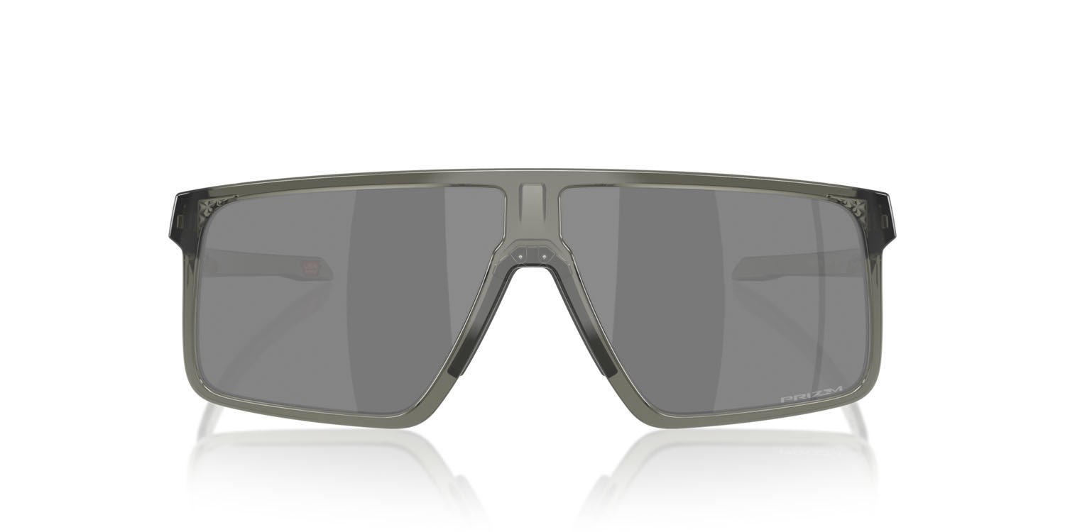 Sonnenbrillen Oakley Helux OO 9285 (928507) farbe grigio fumo form rechteckig gläser prizm black