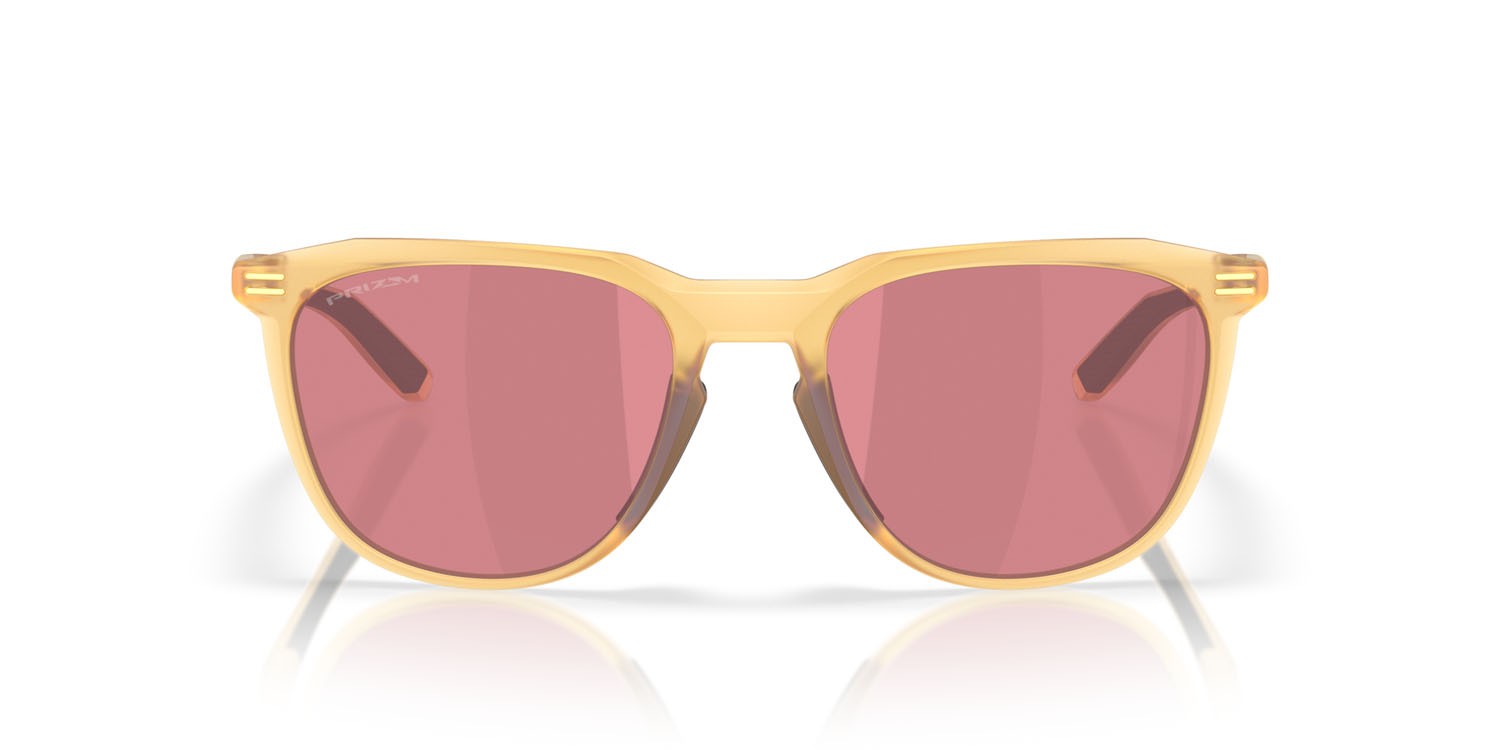 Occhiali da sole Oakley Thurso OO 9286 (928610) colore grenache opaco forma quadrato lenti prizm dark golf