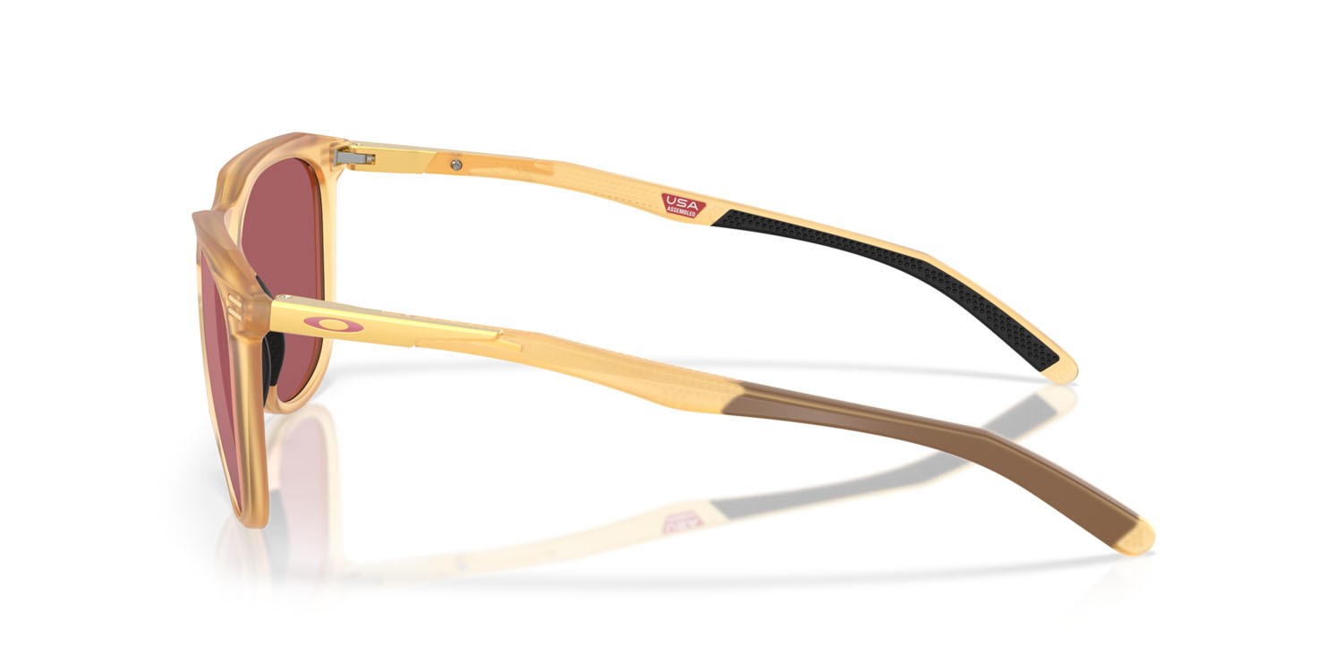 Occhiali da sole Oakley Thurso OO 9286 (928610) colore grenache opaco forma quadrato lenti prizm dark golf