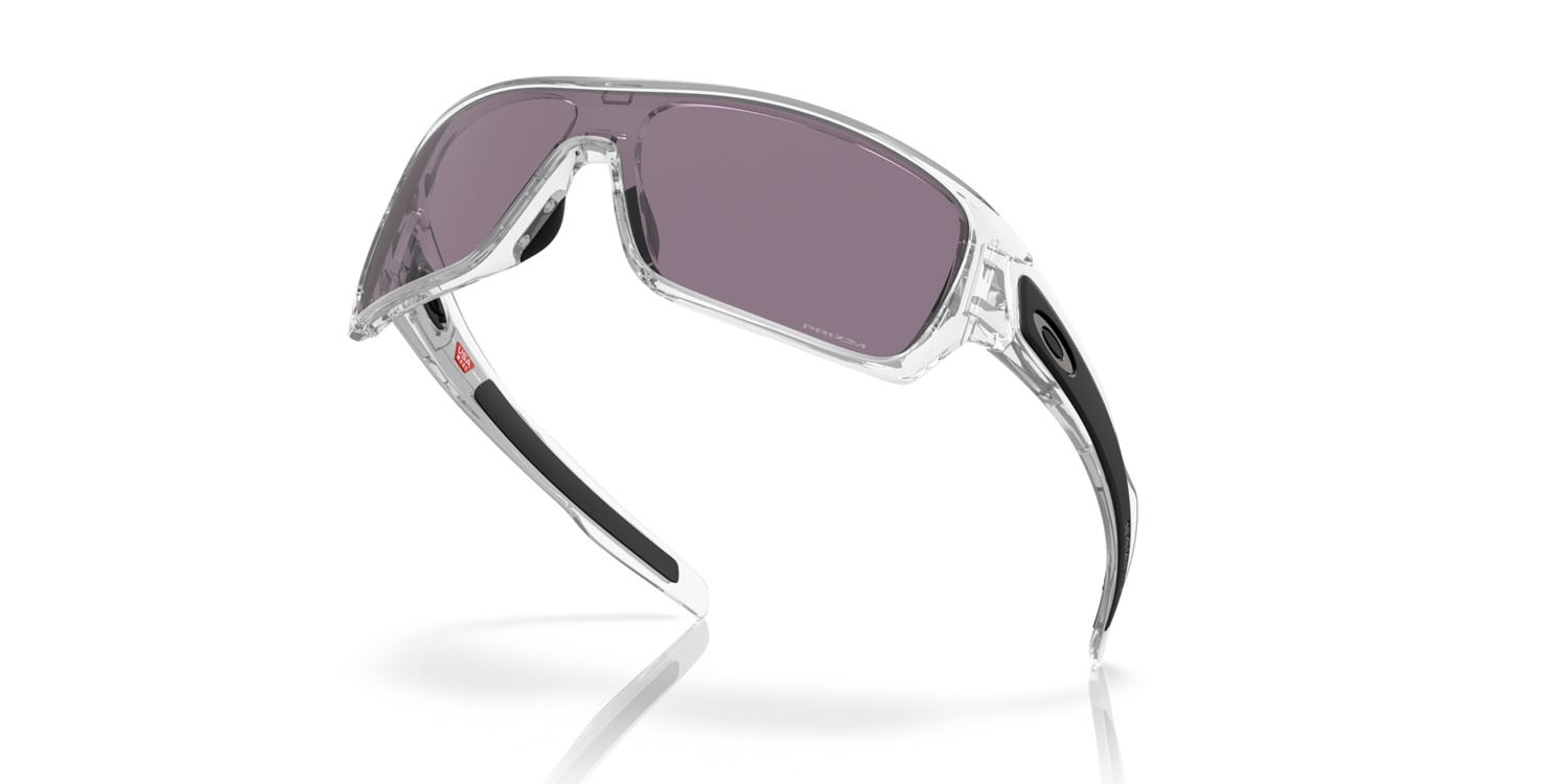 Sonnenbrillen Oakley Turbine Rotor OO 9307 (930727) farbe trasparente lucido form maske gläser prizm grey