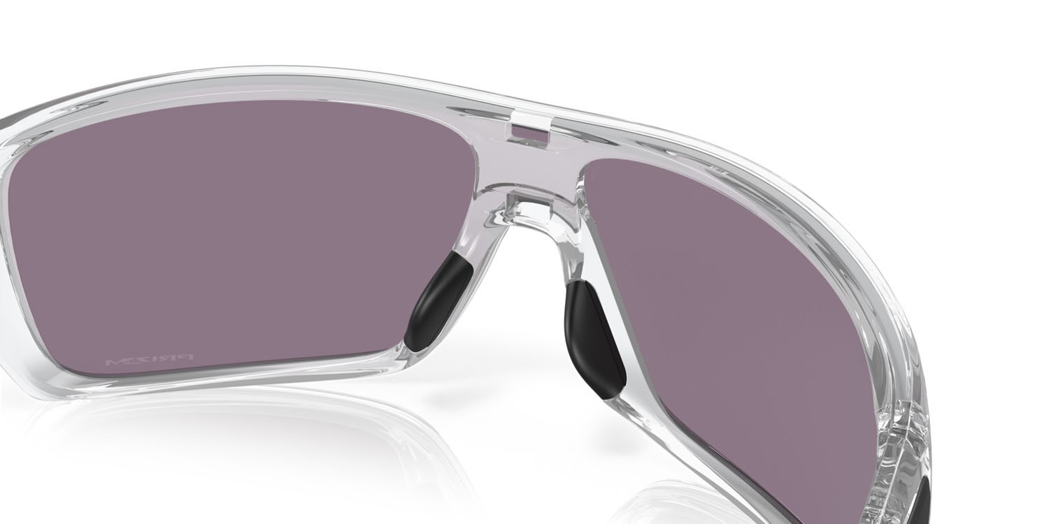 Sonnenbrillen Oakley Turbine Rotor OO 9307 (930727) farbe trasparente lucido form maske gläser prizm grey