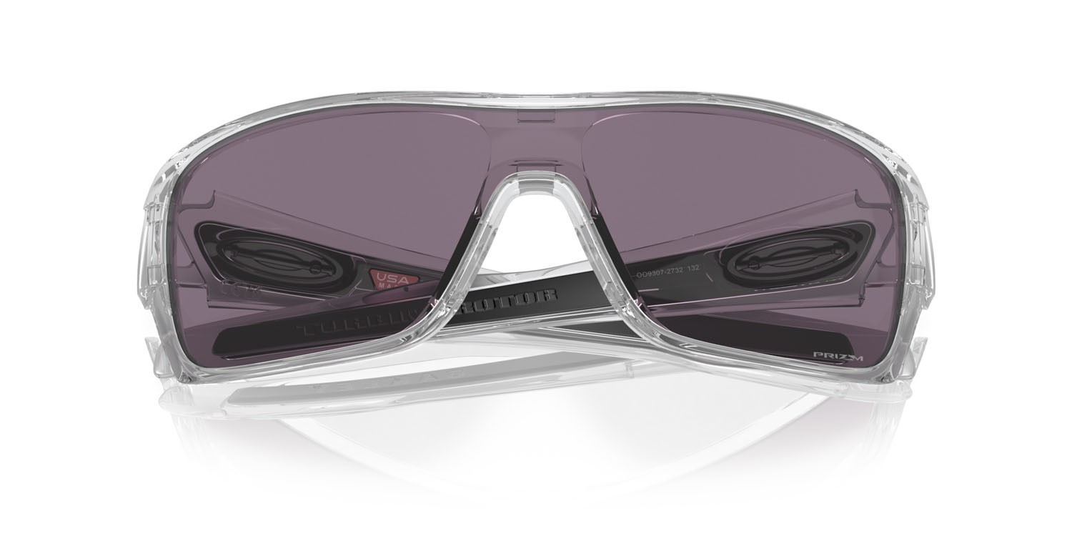 Sonnenbrillen Oakley Turbine Rotor OO 9307 (930727) farbe trasparente lucido form maske gläser prizm grey