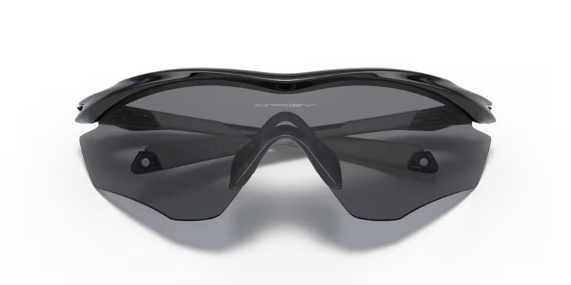 Sonnenbrillen Oakley M2 frame xl OO 9343 (934301) farbe polished black form unregelmäßig gläser grey