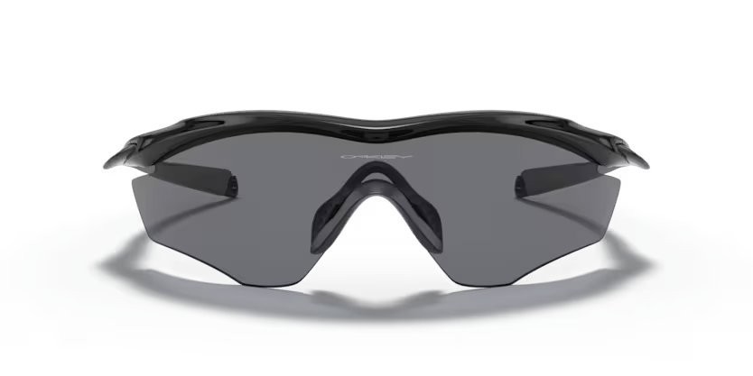Sonnenbrillen Oakley M2 frame xl OO 9343 (934301) farbe polished black form unregelmäßig gläser grey