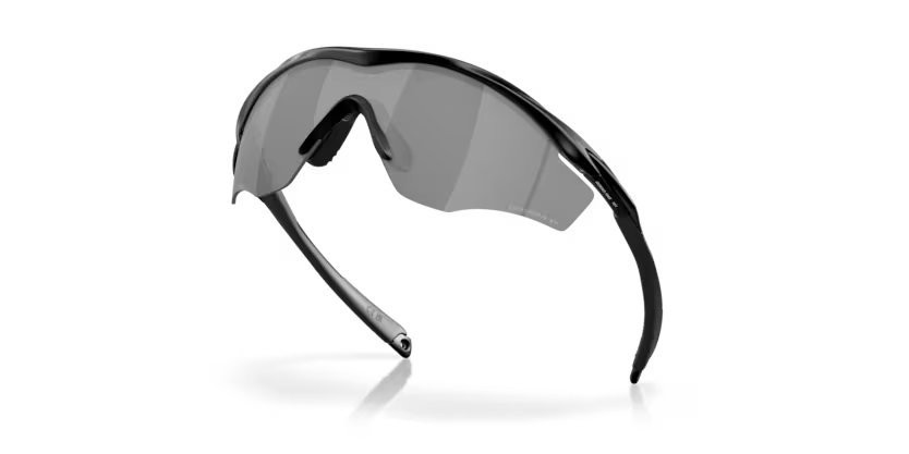 Occhiali da sole Oakley M2 frame xl OO 9343 (934319) colore matte black forma irregolare lenti prizm black polarized