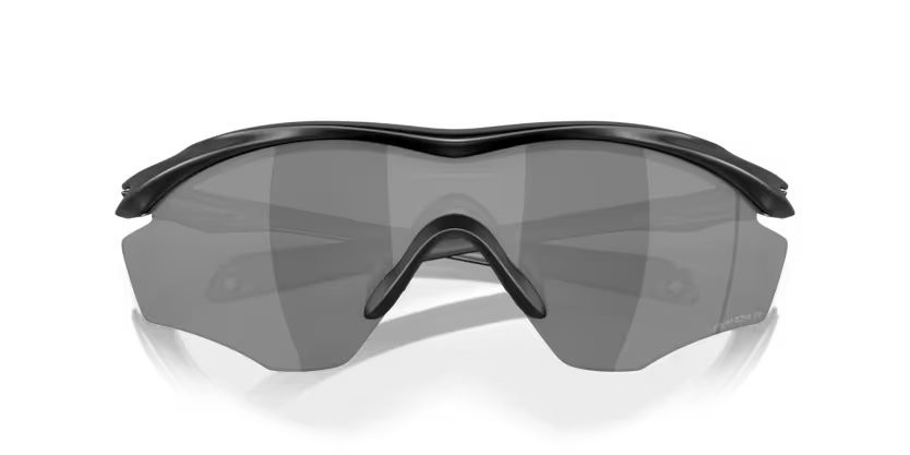 Occhiali da sole Oakley M2 frame xl OO 9343 (934319) colore matte black forma irregolare lenti prizm black polarized
