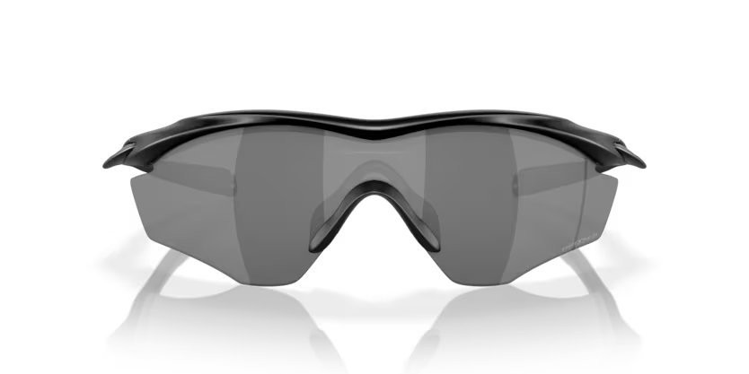 Occhiali da sole Oakley M2 frame xl OO 9343 (934319) colore matte black forma irregolare lenti prizm black polarized