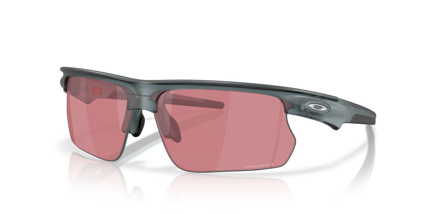 Sonnenbrillen Oakley Bisphaera OO 9400 (940019) farbe nero cristallo opaco form rechteckig gläser prizm dark golf
