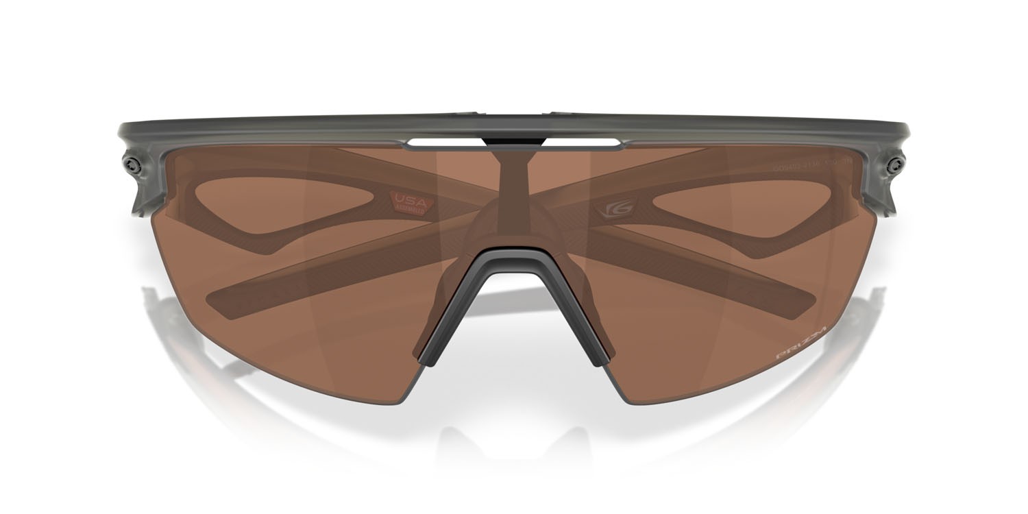 Sonnenbrillen Oakley Sphaera OO 9403 (940321) farbe olive ink opaco form maske gläser prizm tungsten