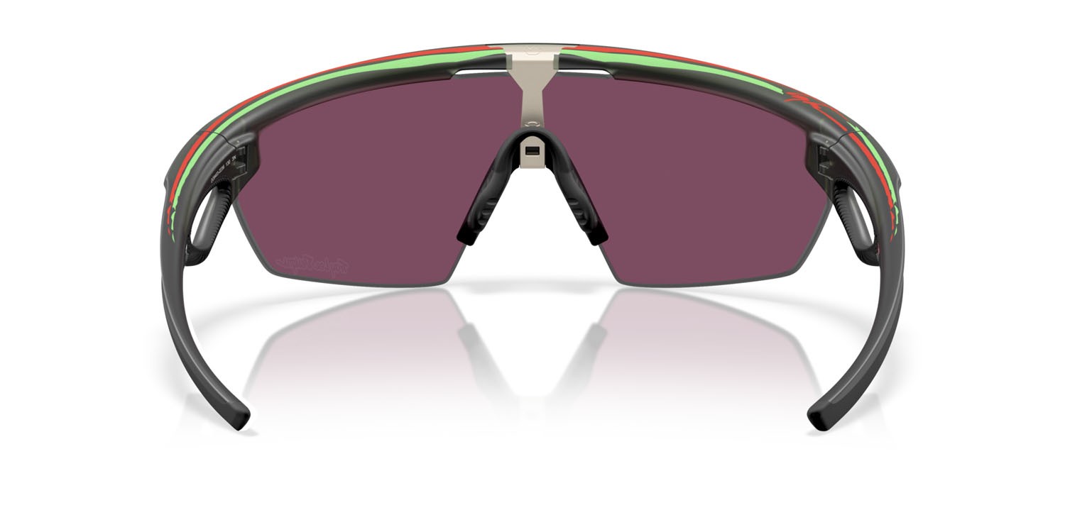Sonnenbrillen Oakley Sphaera OO 9403 (940322) farbe inchiostro oliva opaco troy lee designs form maske gläser prizm road black