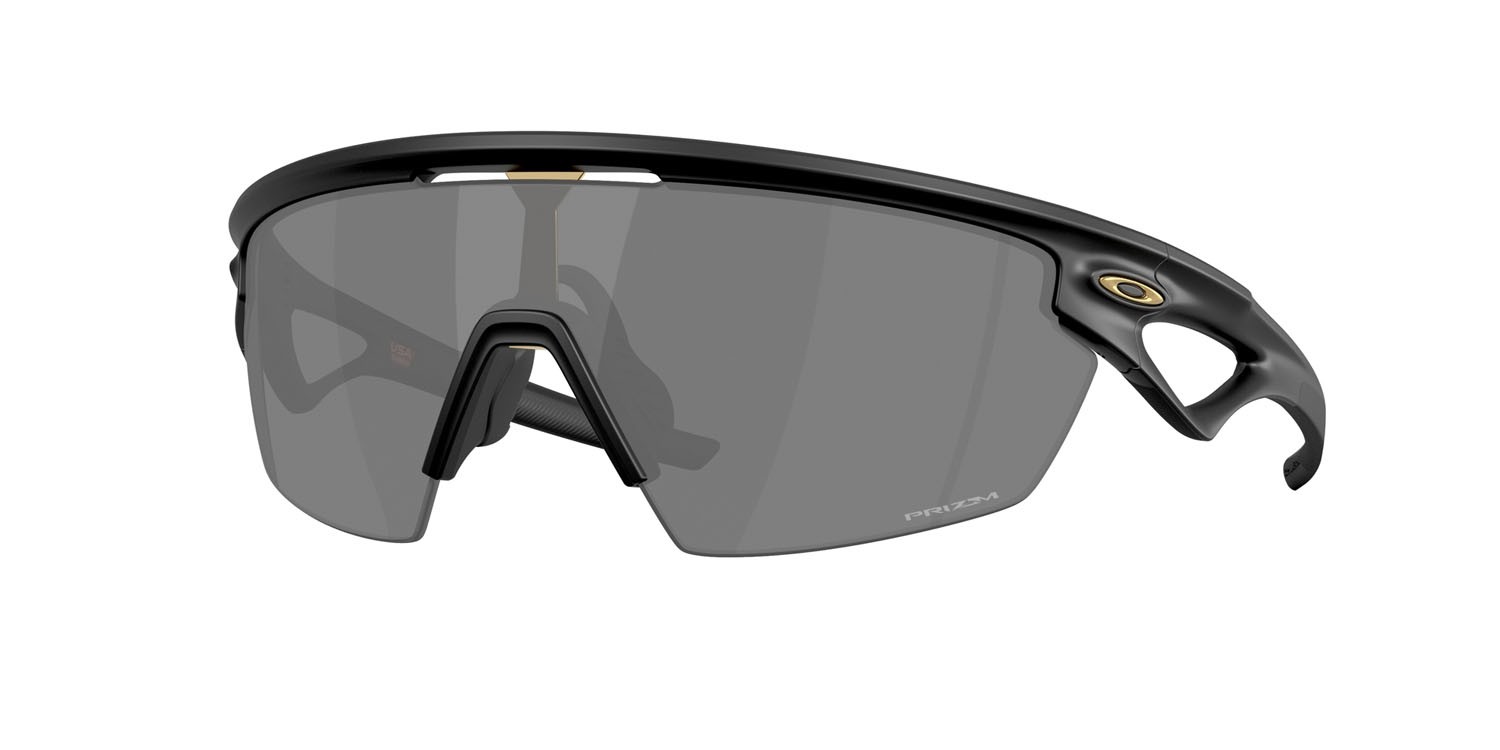 Sonnenbrillen Oakley Sphaera OO 9403 (940323) farbe nero opaco form maske gläser prizm black