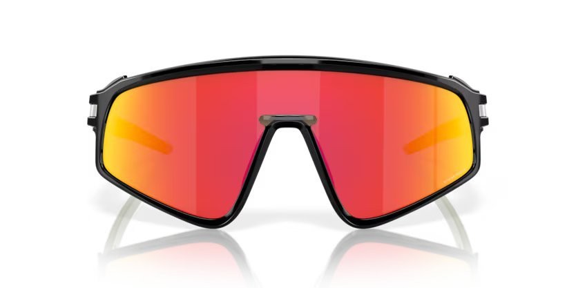 Sonnenbrillen Oakley Latch Panel OO 9404 (940410) farbe nero inchiostro form maske gläser prizm ruby