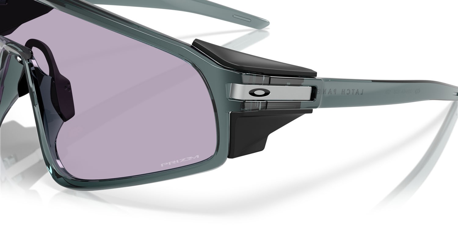 Sonnenbrillen Oakley Latch Panel OO 9404 (940413) farbe cristallo nero form maske gläser prizm ardesia