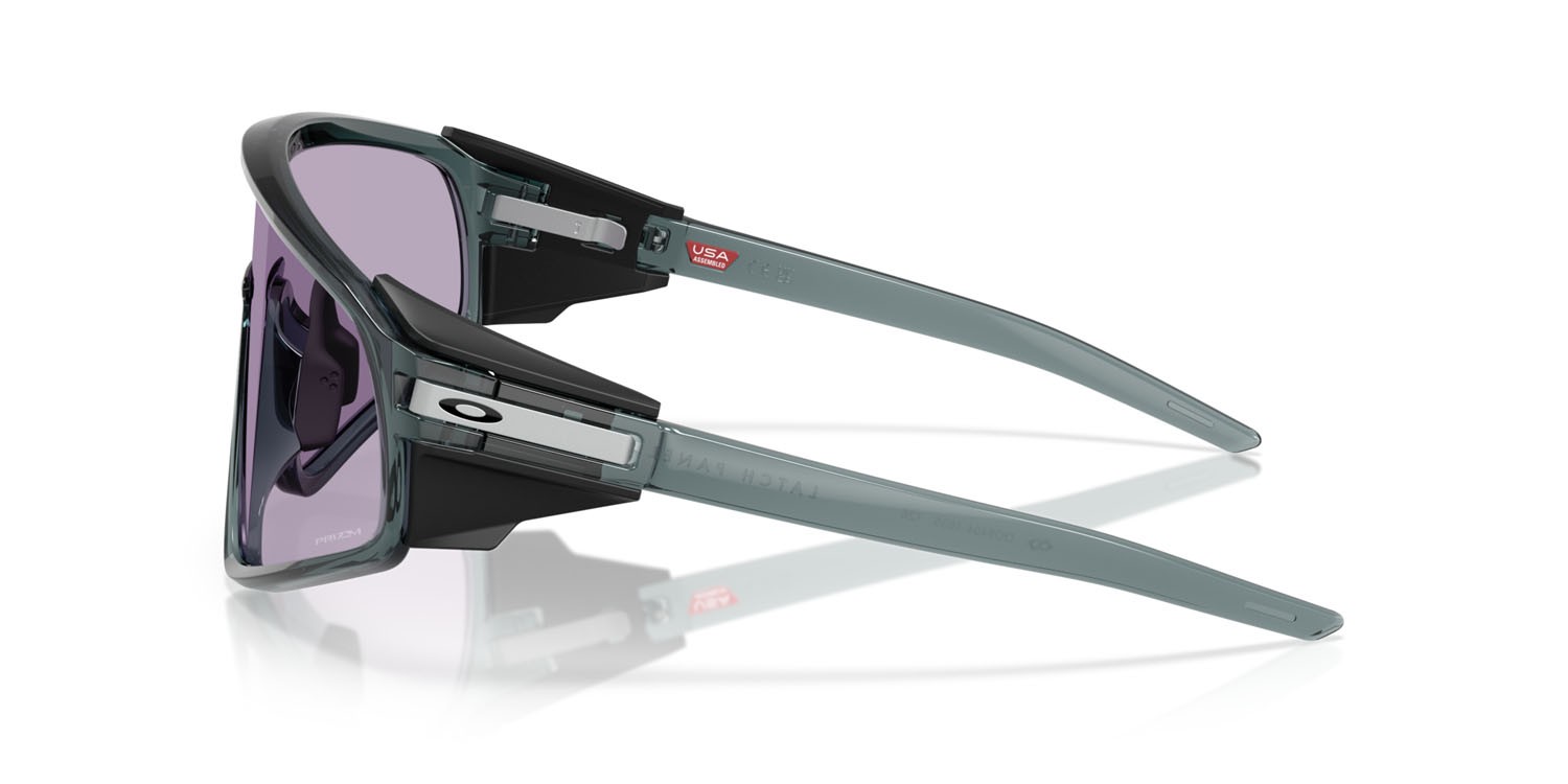 Sonnenbrillen Oakley Latch Panel OO 9404 (940413) farbe cristallo nero form maske gläser prizm ardesia
