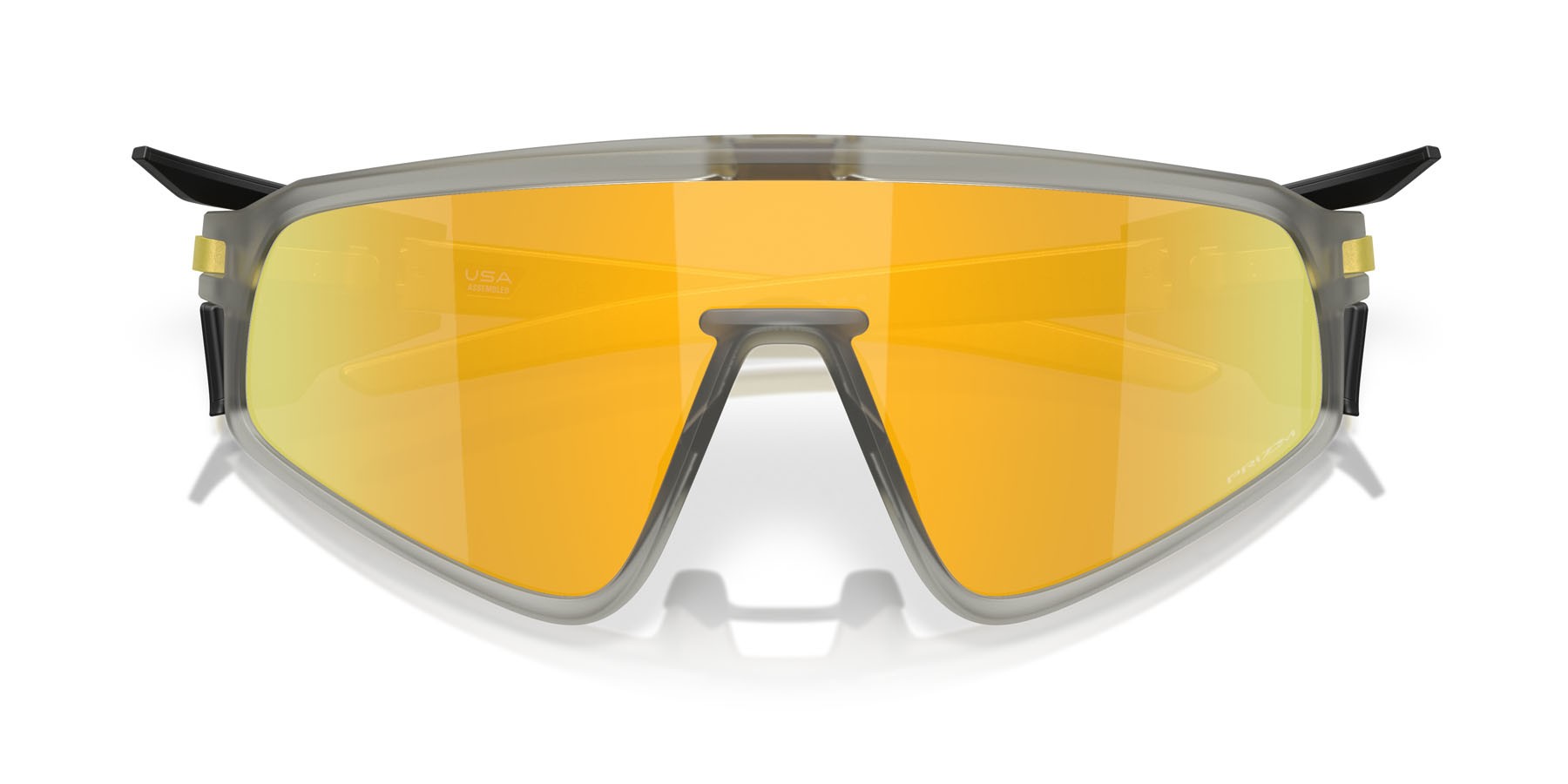 Sonnenbrillen Oakley Latch Panel OO 9404 (940424) farbe grey ink opaco form maske gläser prizm 24k