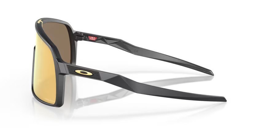 Sonnenbrillen Oakley Sutro OO 9406 (940605) farbe matte carbon form rechteckig gläser prizm 24k