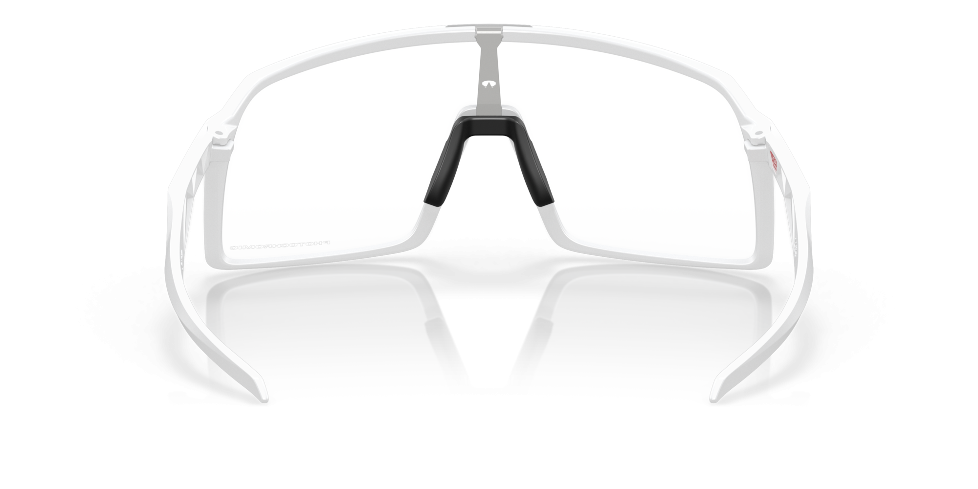 Sonnenbrillen Oakley Sutro OO 9406 (940699) farbe bianco opaco form maske gläser clear to black iridium photochromic