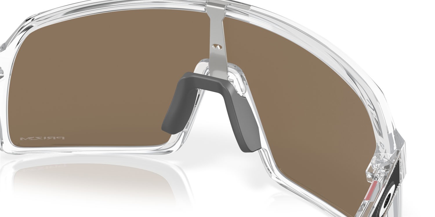 Sonnenbrillen Oakley Sutro OO 9406 (9406B5) farbe trasparente form maske gläser prizm 24k