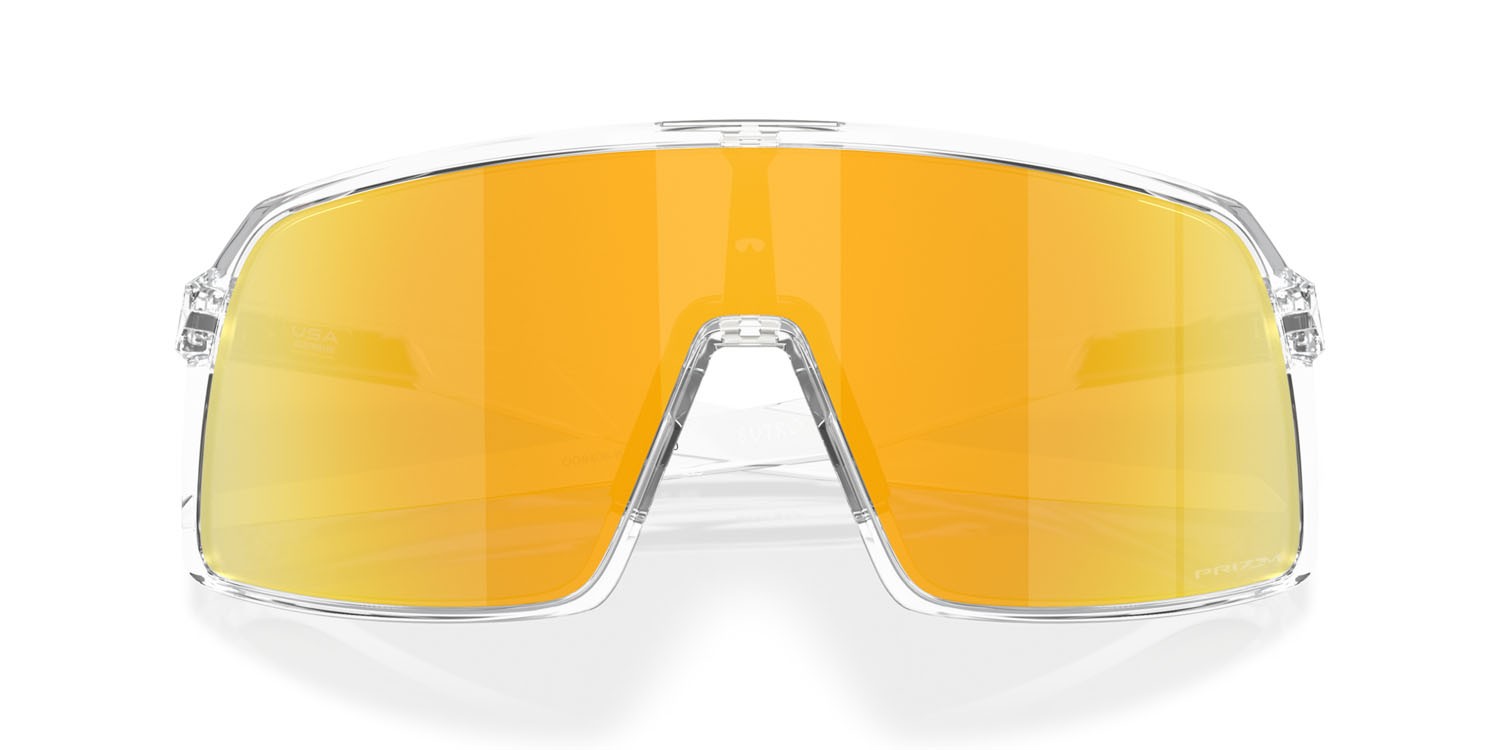 Sonnenbrillen Oakley Sutro OO 9406 (9406B5) farbe trasparente form maske gläser prizm 24k
