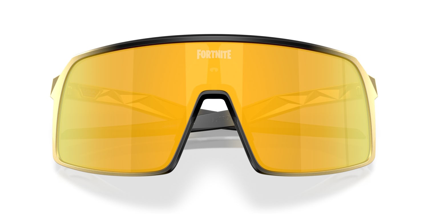 Occhiali da sole Oakley Sutro X Fortnite OO 9406 (9406C2) colore fortnite midas forma mask lenti prizm 24k