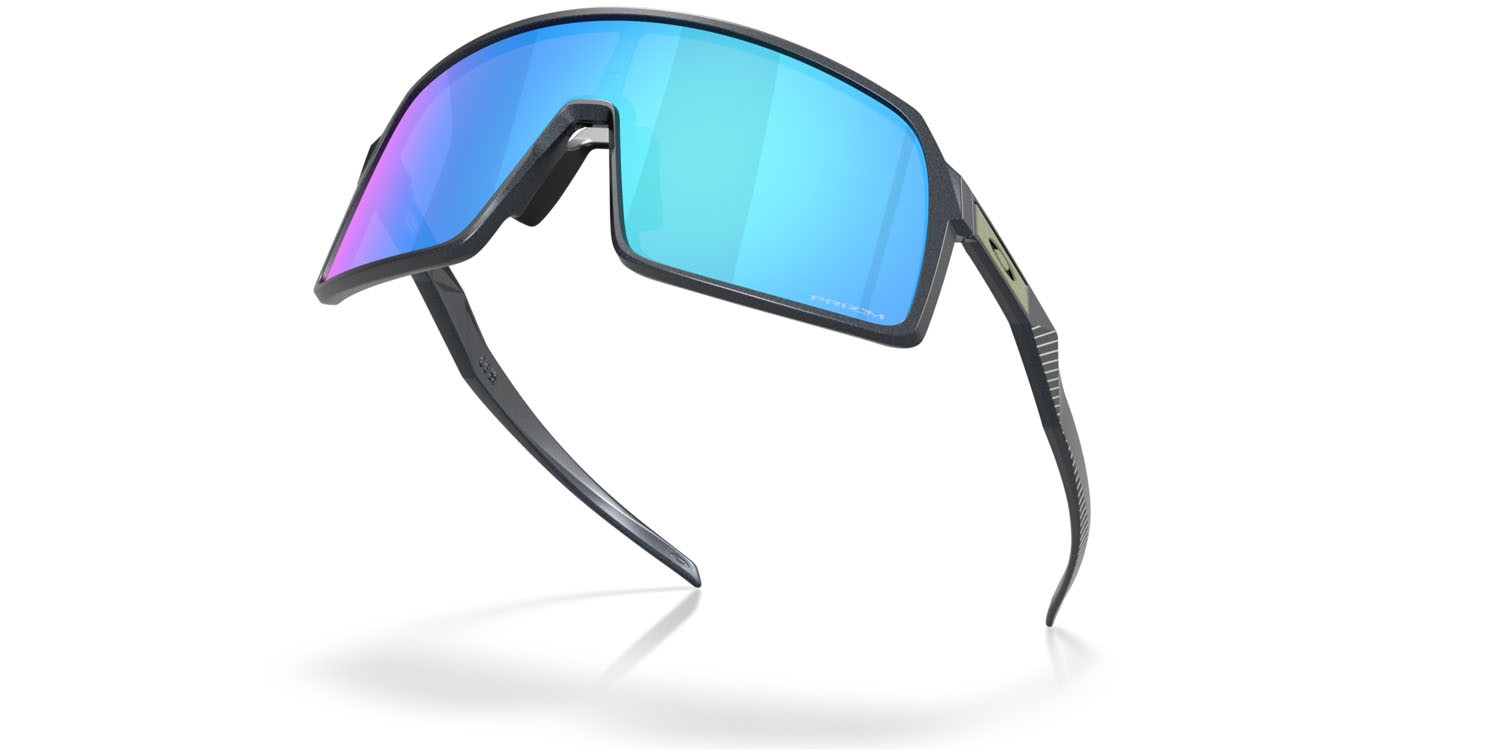 Sonnenbrillen Oakley Sutro OO 9406 (9406C9) farbe acciaio blu form maske gläser prizm sapphire
