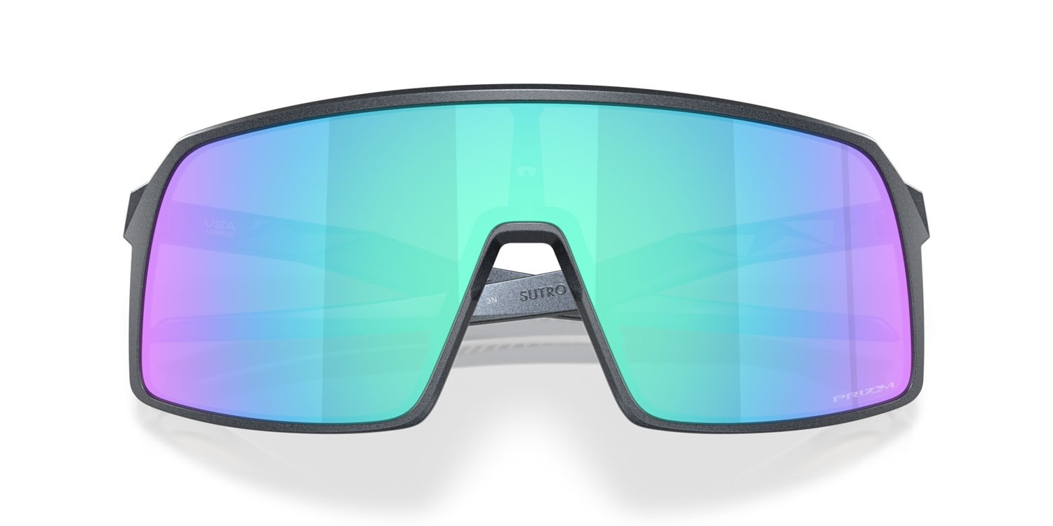 Sonnenbrillen Oakley Sutro OO 9406 (9406C9) farbe acciaio blu form maske gläser prizm sapphire
