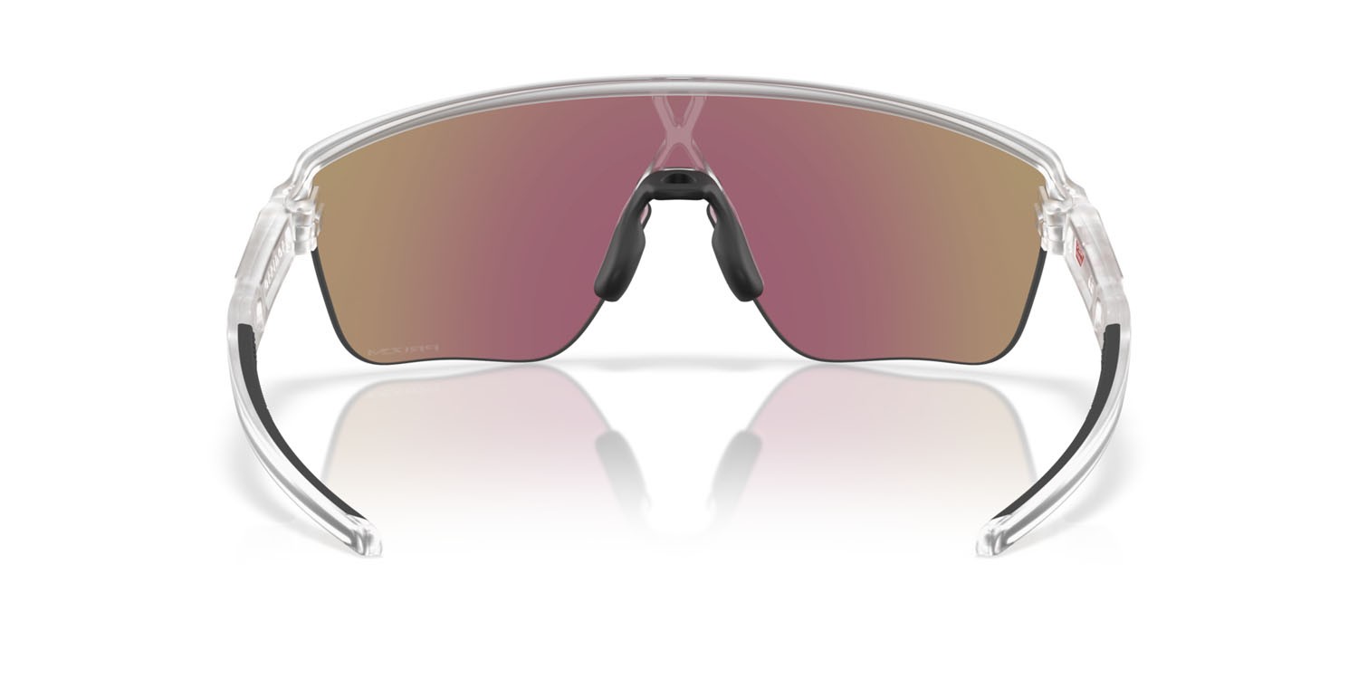 Sonnenbrillen Oakley Corridor SQ OO 9415 (941505) farbe trasparente opaco form rechteckig gläser prizm sapphire