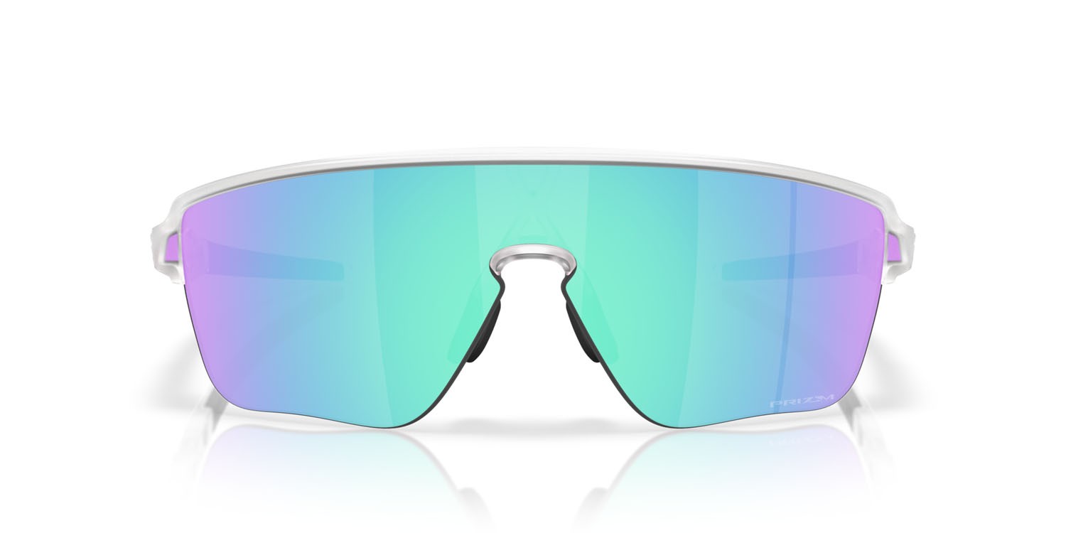 Sonnenbrillen Oakley Corridor SQ OO 9415 (941505) farbe trasparente opaco form rechteckig gläser prizm sapphire